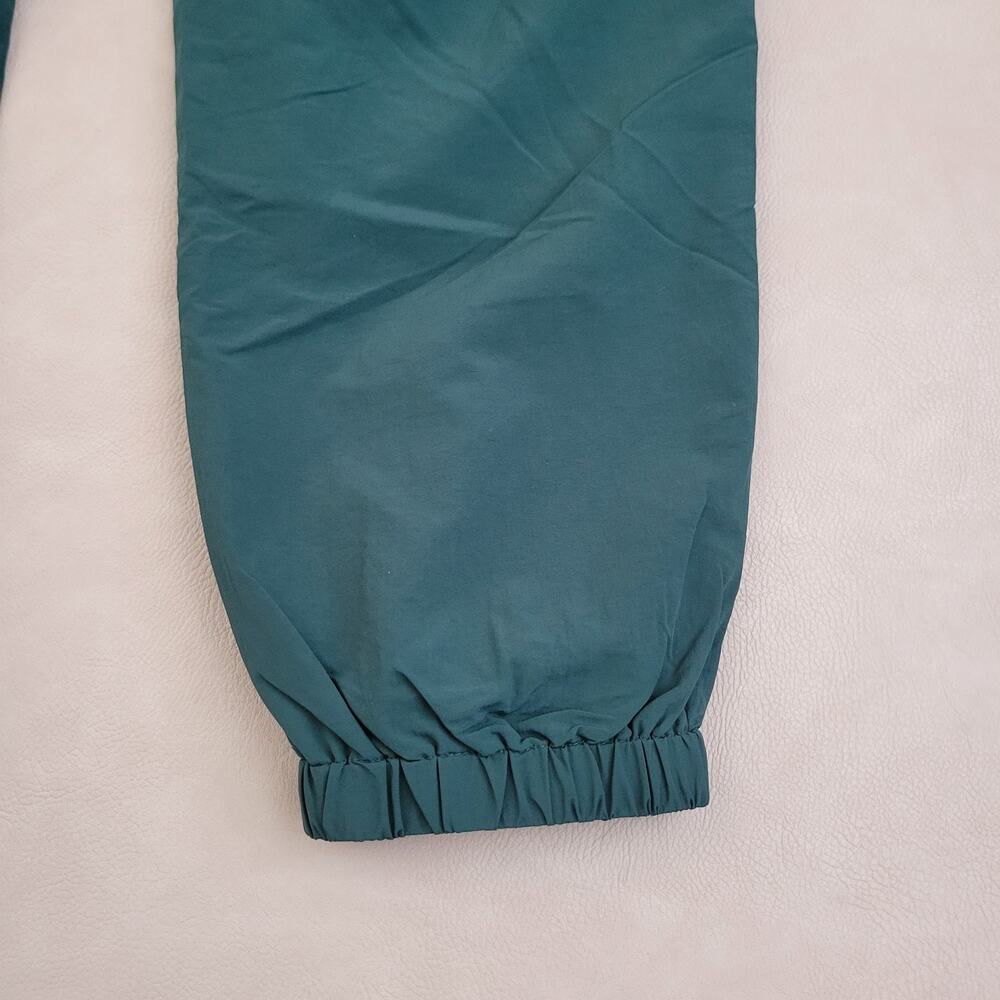 Vintage Fila Track Pants Mens L Teal Expedition Nylon Joggers Retro - Picture 10 of 12